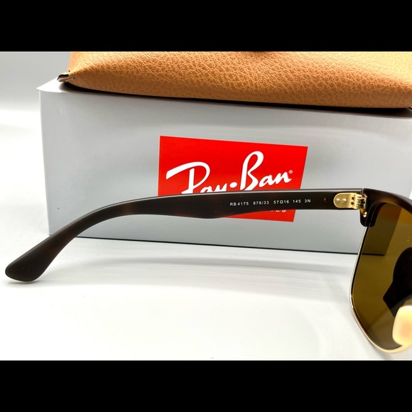 Brand New Ray Ban 4175 Authentic clubmaster large sunglasses - Picture 5 of 5